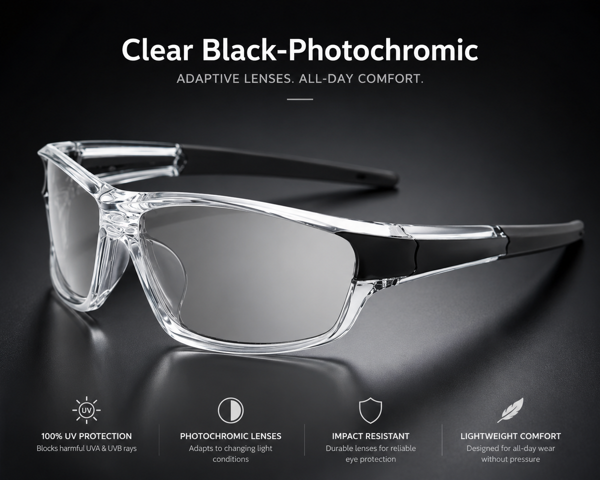 ApexMove™ Precision Photochromic & Polarized Sports Sunglasses