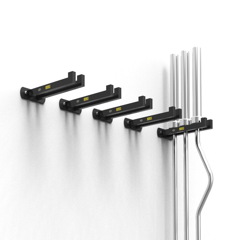 Apex Pro Heavy-Duty Wall-Mounted Vertical Barbell Storage Rack