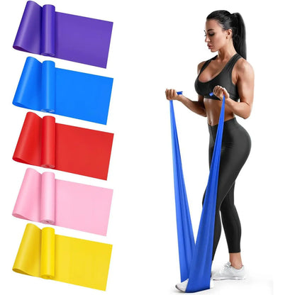 ApexMove™ FlexForm™ Long Pilates & Mobility Resistance Band — Precision Stretch & Physical Therapy Strap