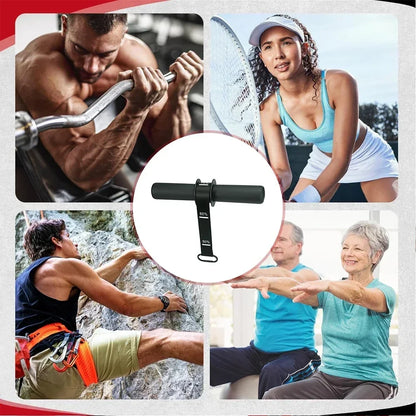 Adjustable Forearm Strength Trainer Wrist Roller for Home Workout Thickened Non-Slip Handle Belt Upper Body Fitness Equipment