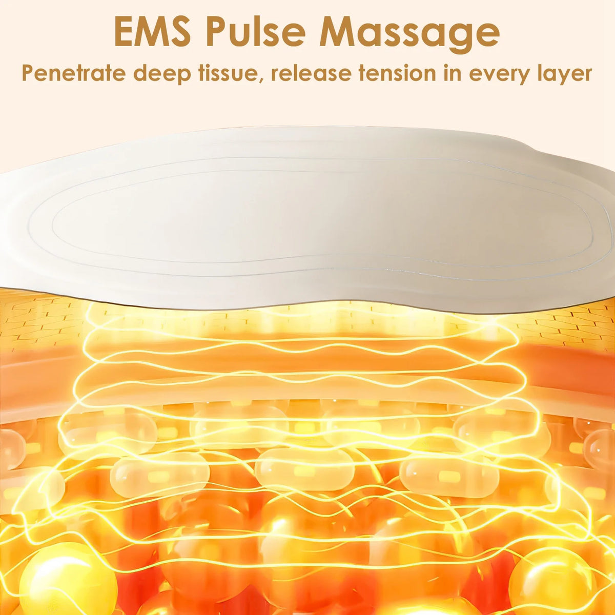 ApexMove™ ThermoCore EMS Lumbar & Abdominal Massager — Cordless Thermal Recovery Belt