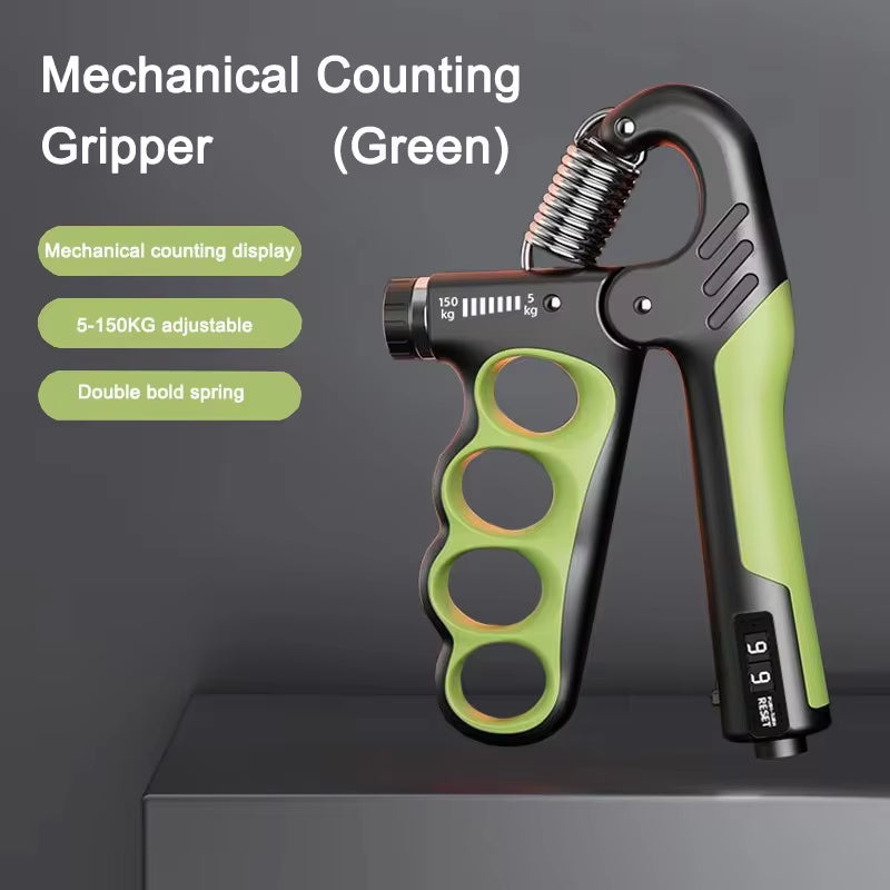 : Heavy-Duty Digital Hand Gripper – 5 to 100KG Forearm & Wrist Trainer