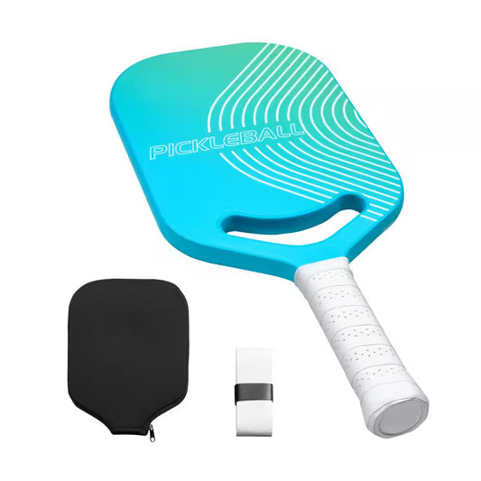 ApexMove Pro Aero T700 Raw Carbon Fiber Pickleball Paddle – Thermoformed Unibody with Aerodynamic Throat & 16mm Honeycomb Core