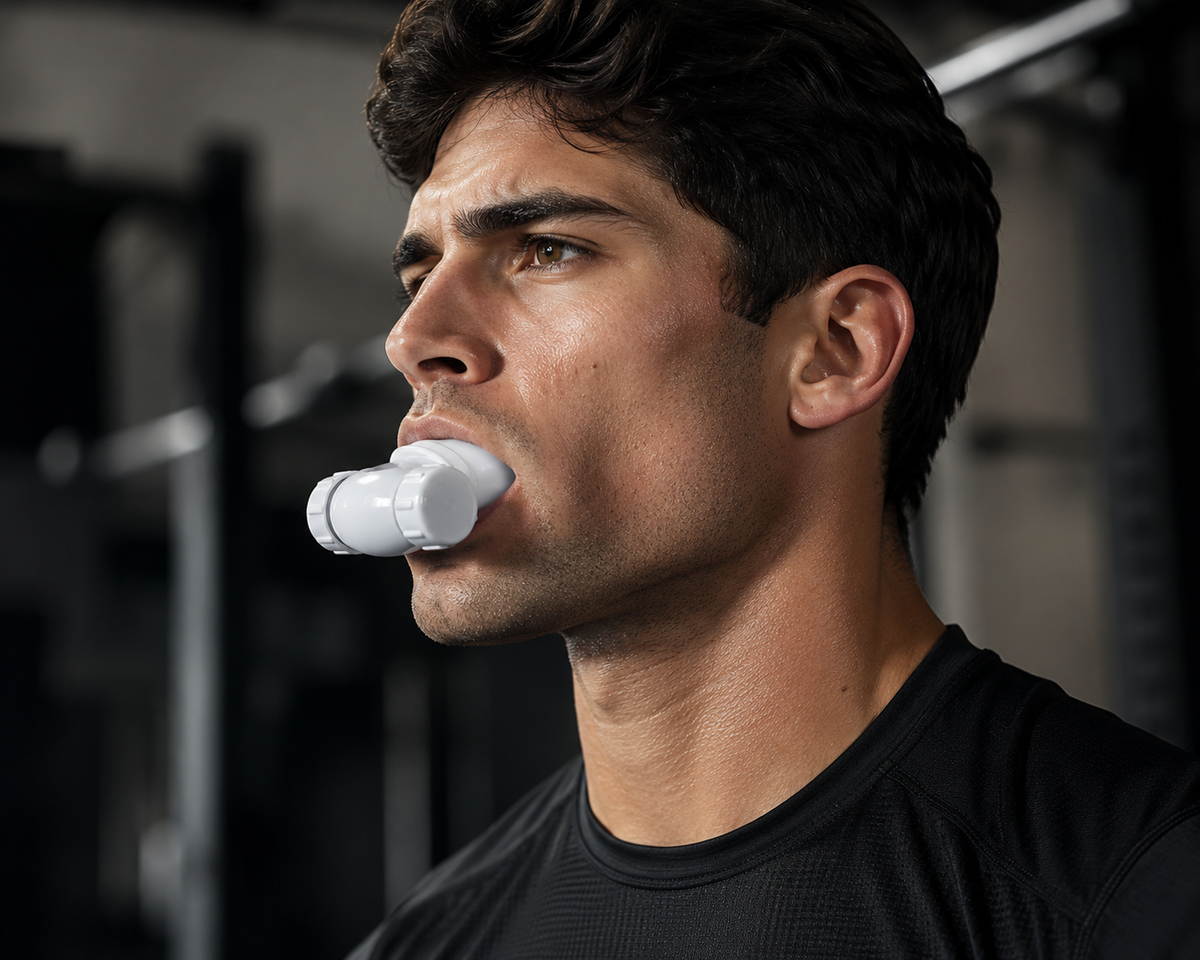 Premium Sports Breathing Trainer – Adjustable Lung Expansion & Stamina Exerciser