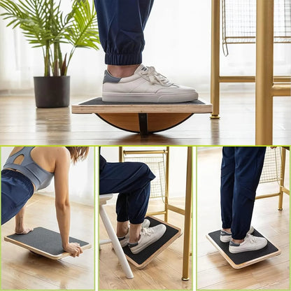 ApexMove Product Setup: Professional Wooden Balance & Rocker Board