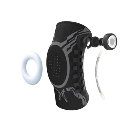 ApexMove™ Pro Smart-Knob Knee Stabilizer – Micro-Adjustable Compression Sleeve with Patella Gel Pad & Lateral Springs