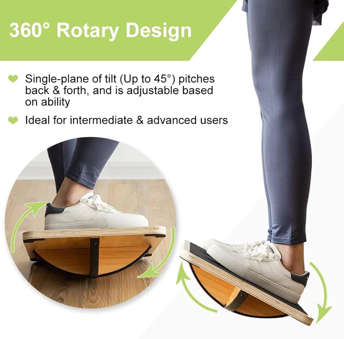 ApexMove Product Setup: Professional Wooden Balance & Rocker Board