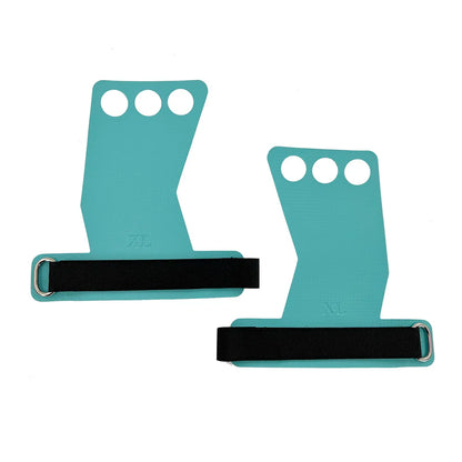 ApexMove Carbon Fiber Gymnastics Grips | Non-Slip 3-Hole Palm Protectors for Pull-Ups