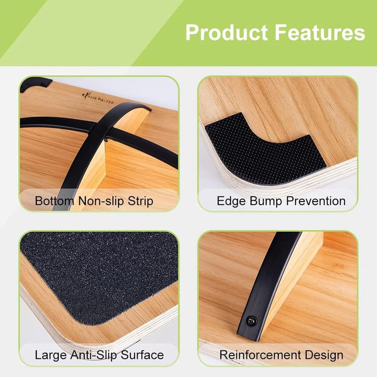 ApexMove Product Setup: Professional Wooden Balance & Rocker Board