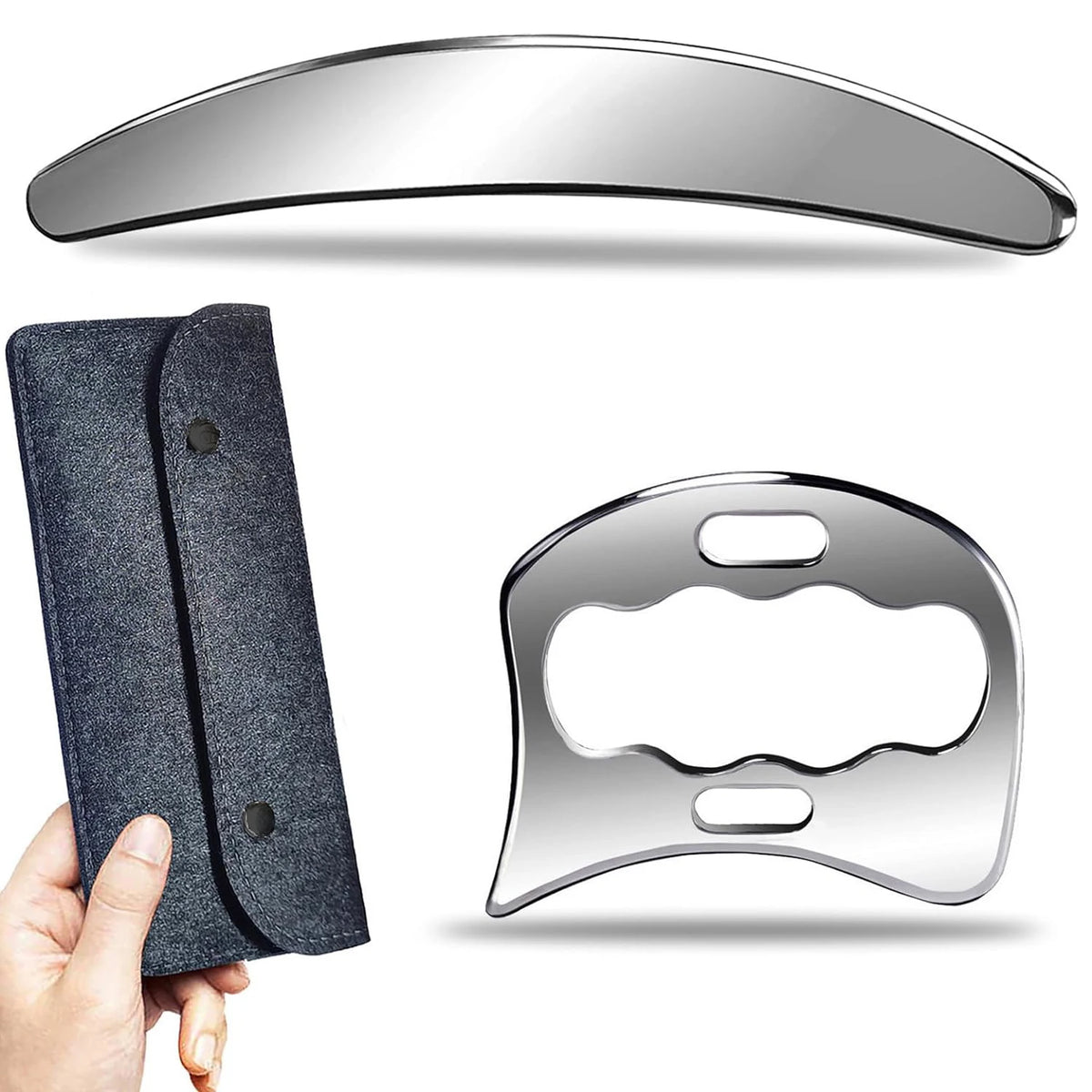 Gua Sha Stainless Steel Massage Tools Muscle Scraper Tool, Physiotherapy Tools, Muscle Gua Sha Tools