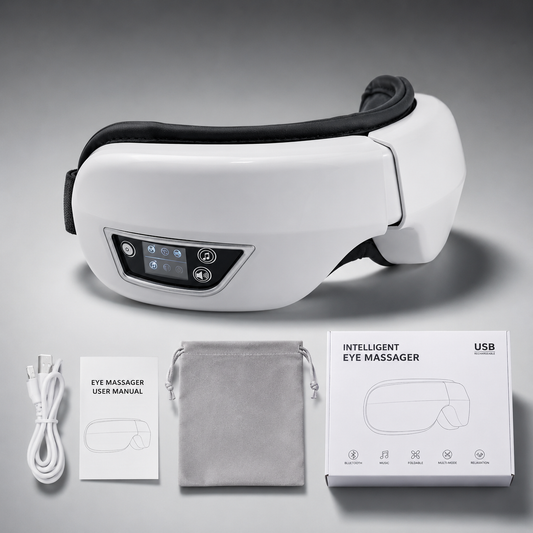 ApexMove™ NeuroRelief 6D Smart Eye Massager – Dynamic Airbag & Acoustic Recovery System