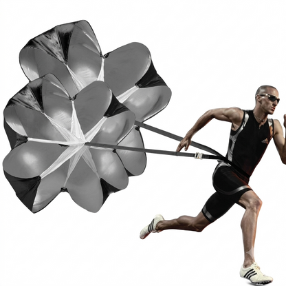 ApexMove Pro Speed Resistance Parachute | 56-Inch Sprint Training Chute