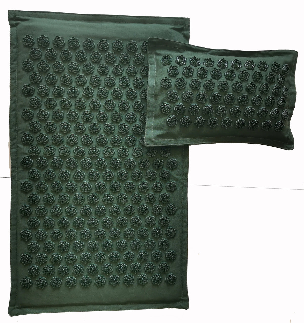 Lotus Spike Acupressure Mat Cushion Nature Linen Coconut Palm Back Neck Foot Massage Indoor Home Fitness Pillow Gym Mat Home