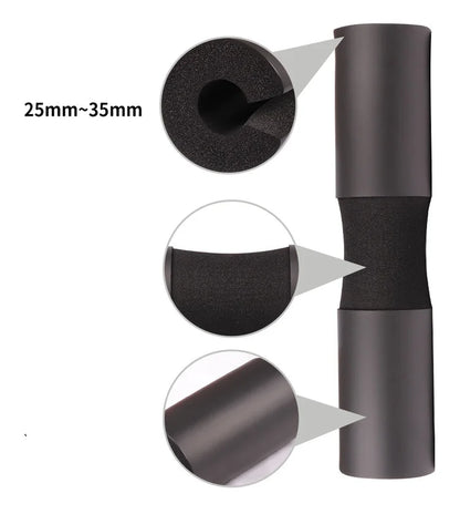 Apex Pro Ergonomic Barbell Squat Pad | High-Density Hip Thrust & Neck Cushion