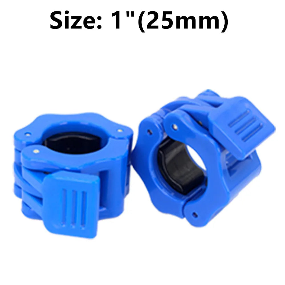 Apex Pro Quick-Release Locking Barbell Collars | Non-Slip Weight Clamp Set