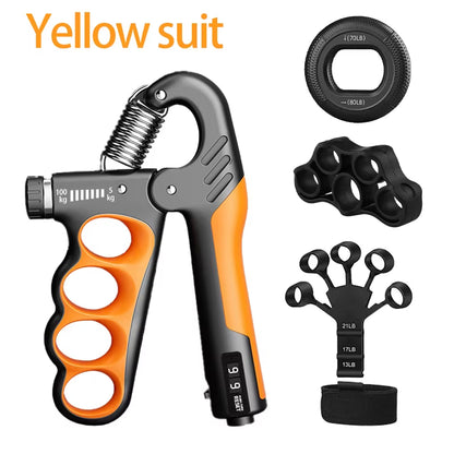 : Heavy-Duty Digital Hand Gripper – 5 to 100KG Forearm & Wrist Trainer
