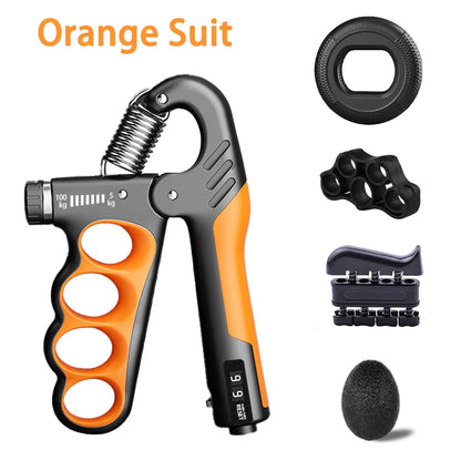 : Heavy-Duty Digital Hand Gripper – 5 to 100KG Forearm & Wrist Trainer