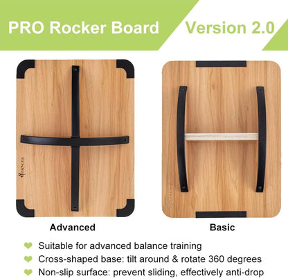 ApexMove Product Setup: Professional Wooden Balance & Rocker Board