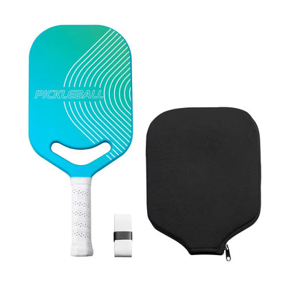 ApexMove Pro Aero T700 Raw Carbon Fiber Pickleball Paddle – Thermoformed Unibody with Aerodynamic Throat & 16mm Honeycomb Core
