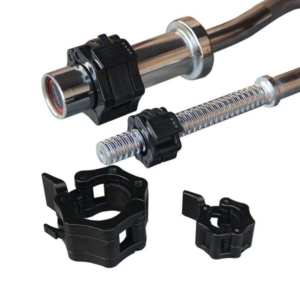 Apex Pro Quick-Release Locking Barbell Collars | Non-Slip Weight Clamp Set