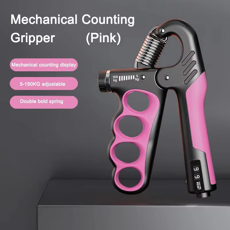 : Heavy-Duty Digital Hand Gripper – 5 to 100KG Forearm & Wrist Trainer