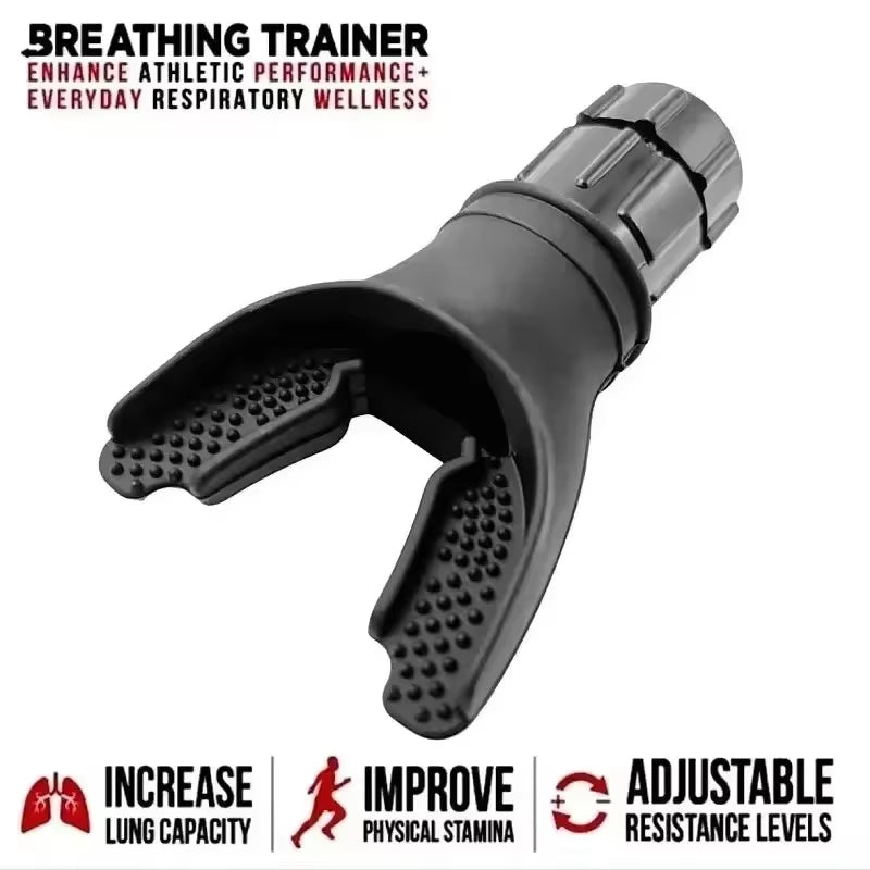 Premium Sports Breathing Trainer – Adjustable Lung Expansion & Stamina Exerciser